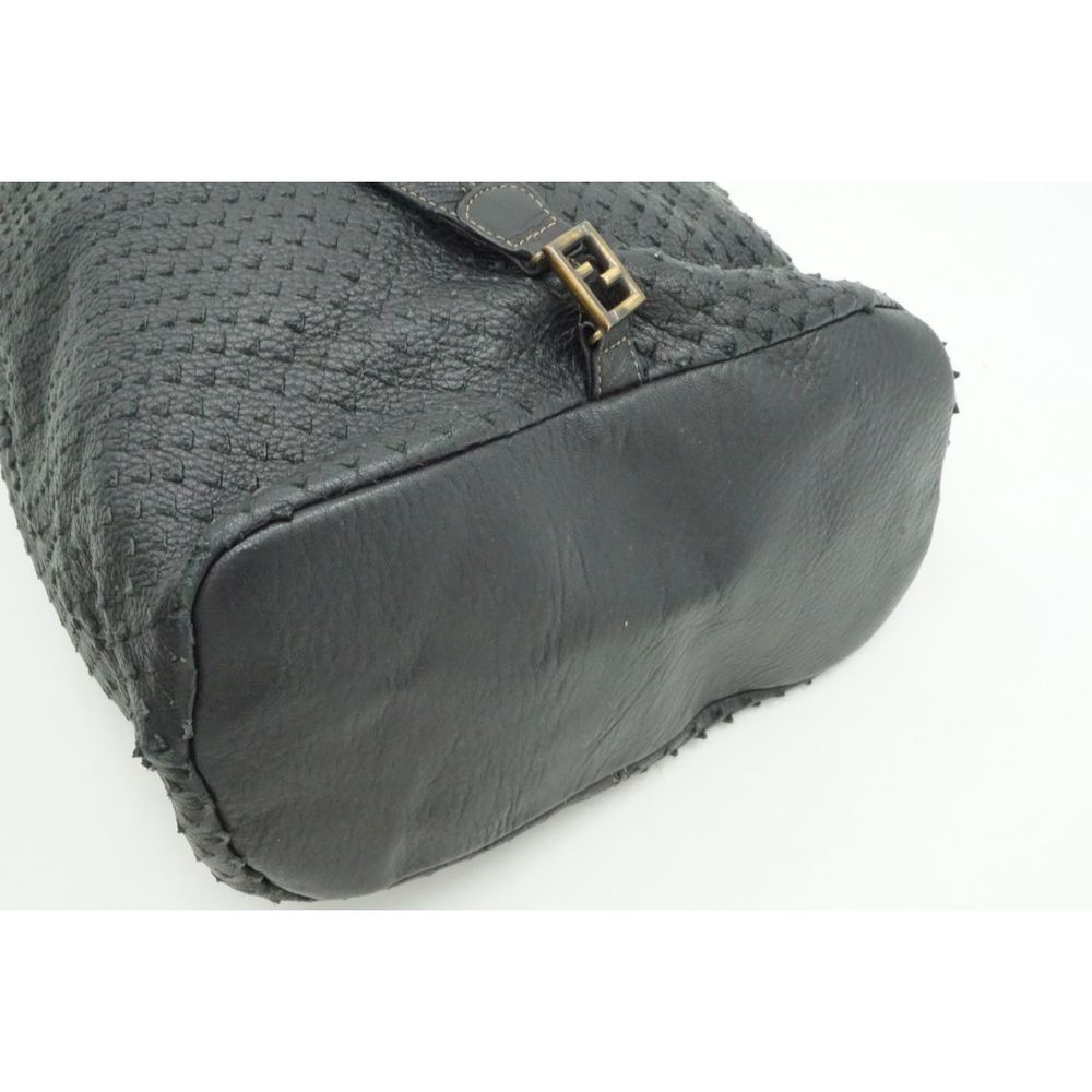 Fendi Backpack Bag Rucksack Drawstring Ff Leather… - image 5